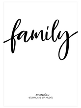 Family Kişiye Özel - Art Print